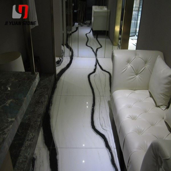Panda Marble Polished Tile