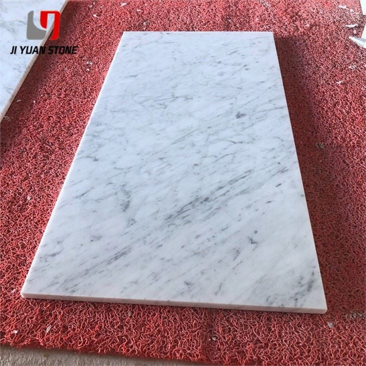 Polished Carrara Marble Tile