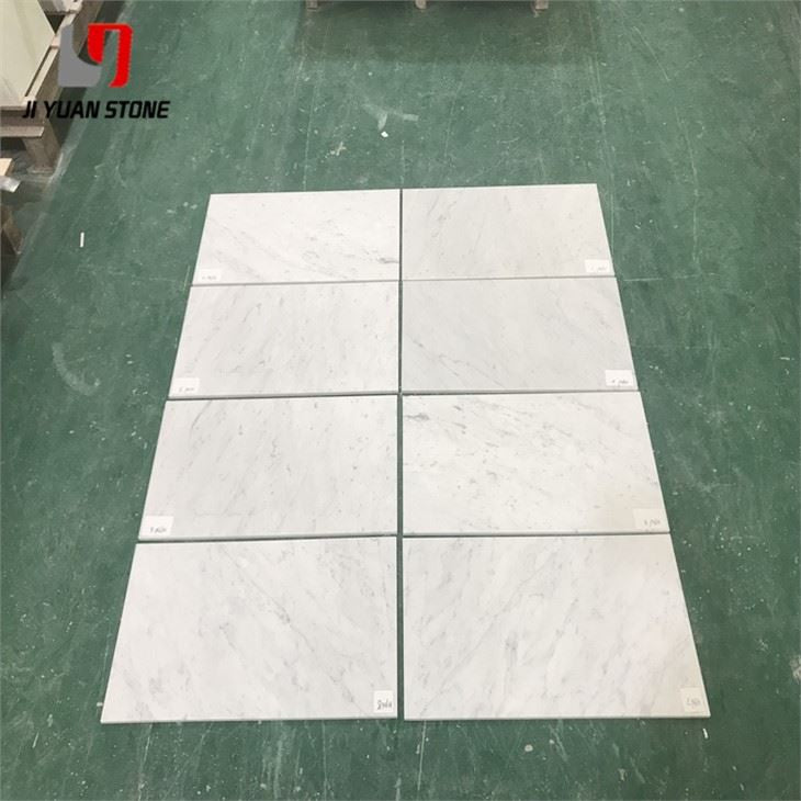 Polished Carrara Marble Tile