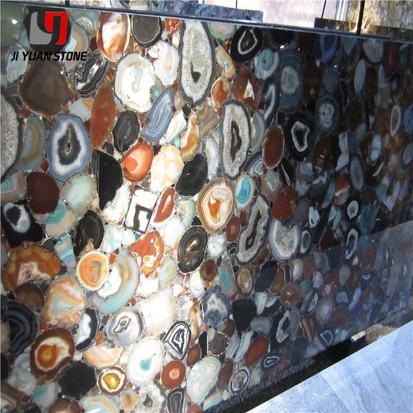 Multicolor Semi Precious Stone Slab