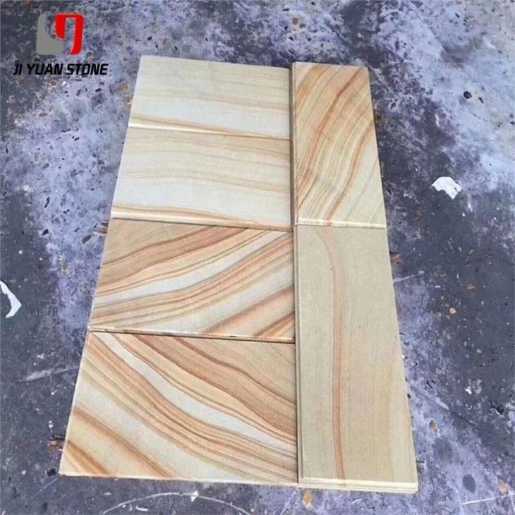 Rainbow Sandstone Tiles