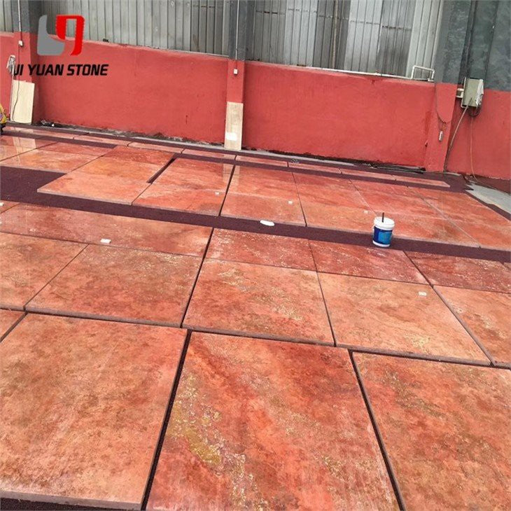 Red Travertine Tile