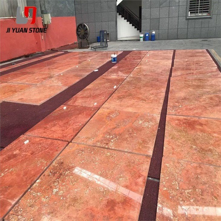 Red Travertine Tile