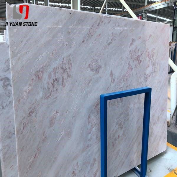 Losa de mármol rosa rinoceronte.