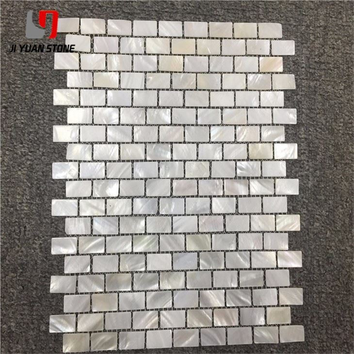 Seashell Mosaic Backsplash