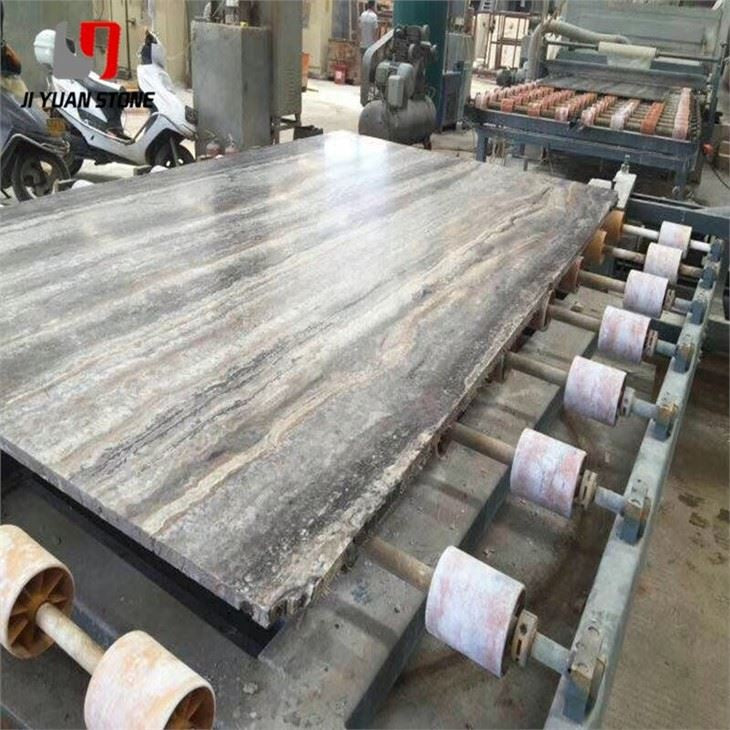 Silver Travertine Honed And Filled