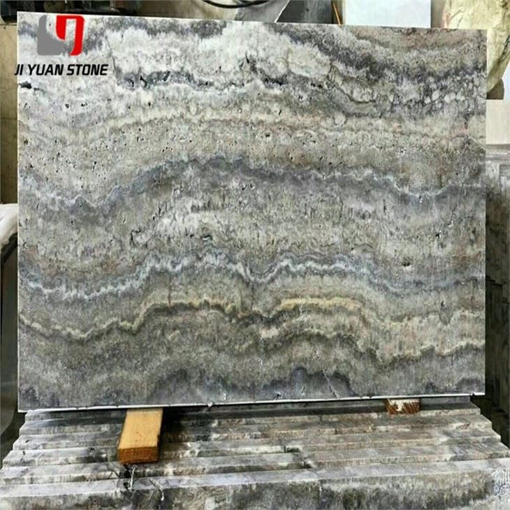 Silver Travertine Honed And Filled