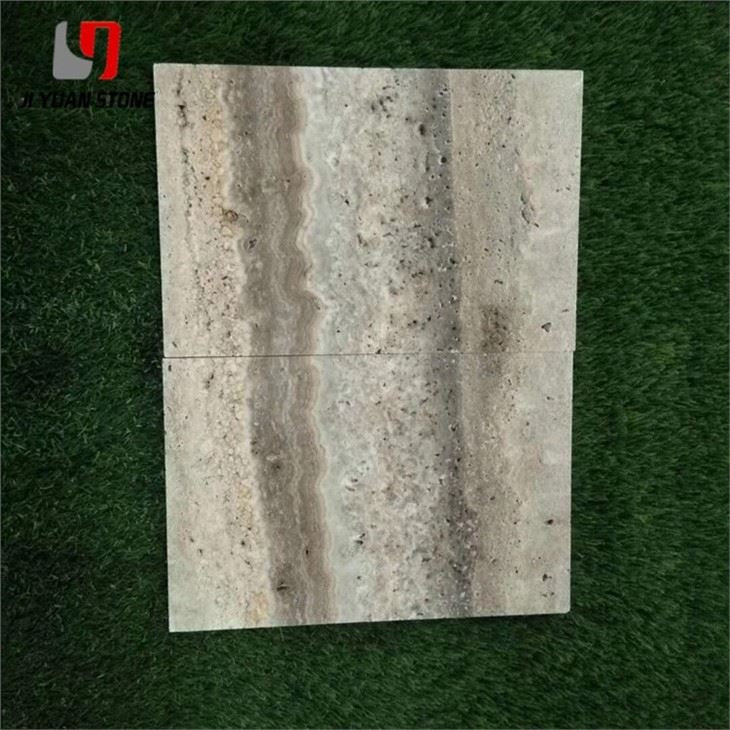 Silver Travertine Honed And Filled