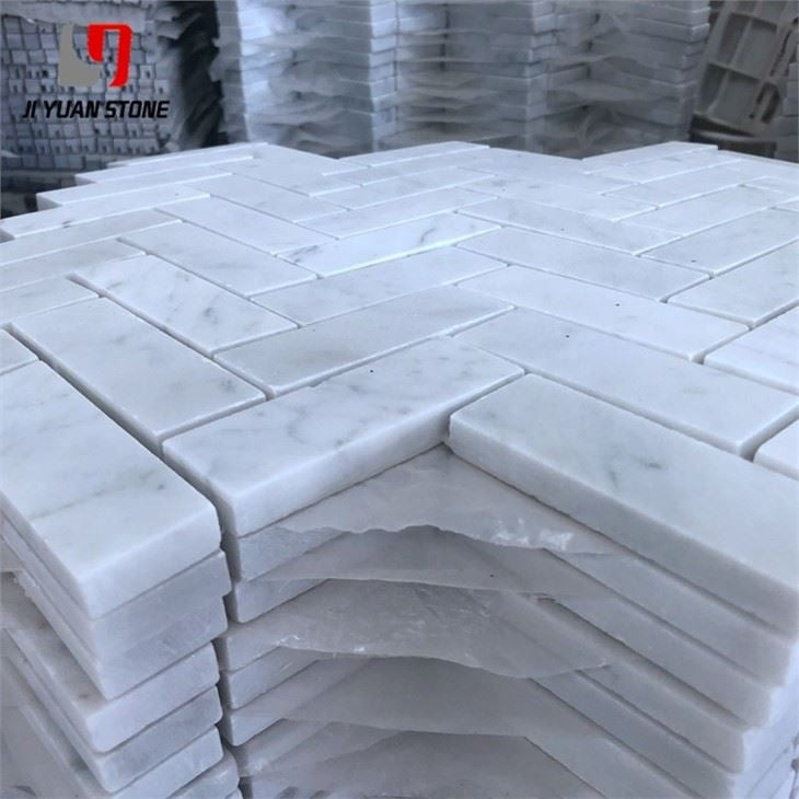 Marble Chevron Mosaic Tile