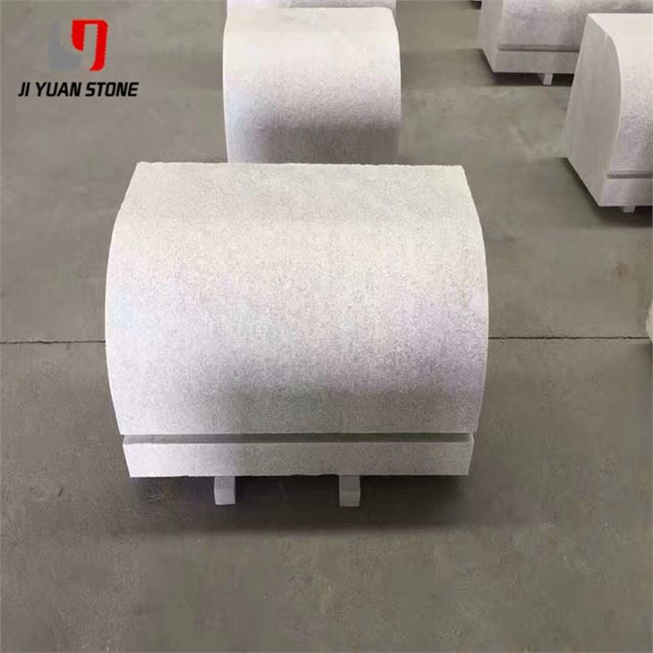 Comptoir en granit blanc nacré
