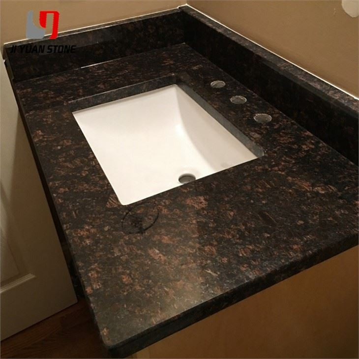 Tan Brown Granite Bathroom Vanity Top