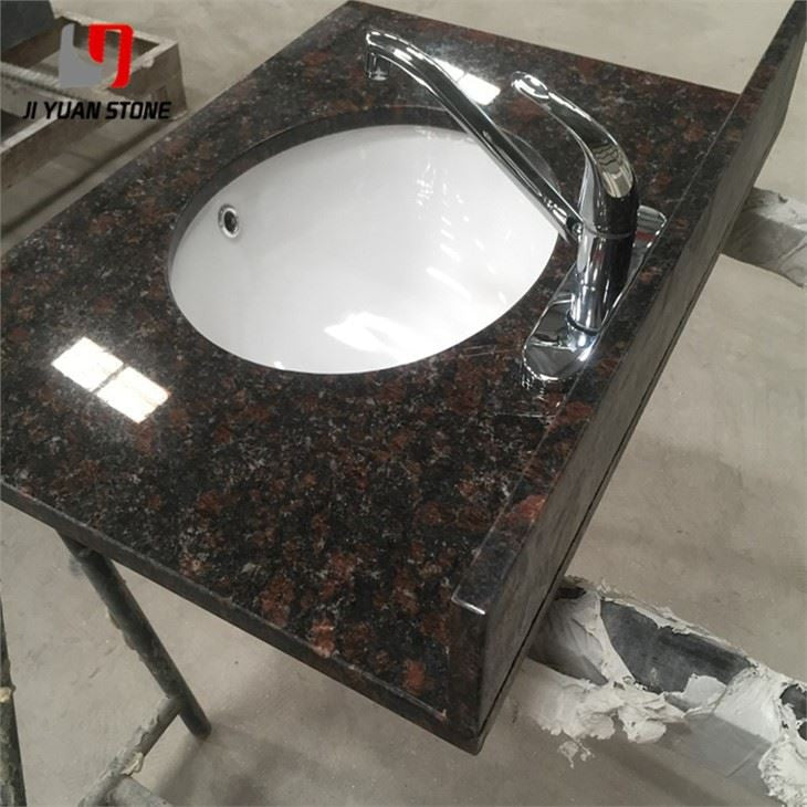 Tan Brown Granite Bathroom Vanity Top