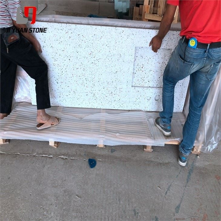 Encimera de hormigón de terrazo
