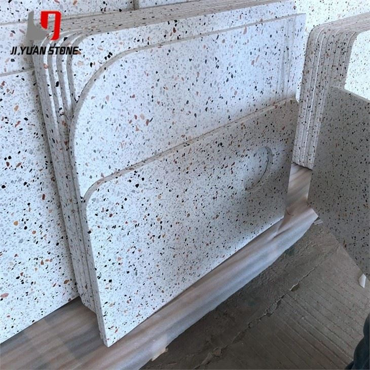 Encimera de hormigón de terrazo