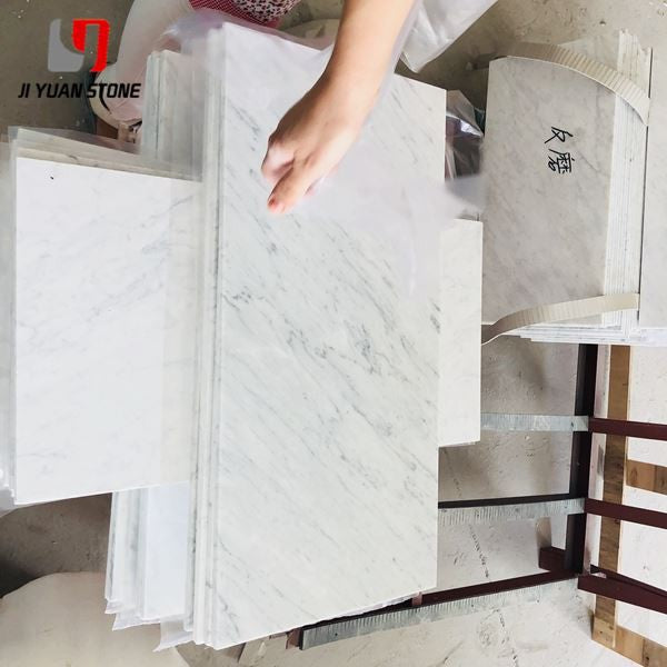 Thin Carrara Marble Tiles