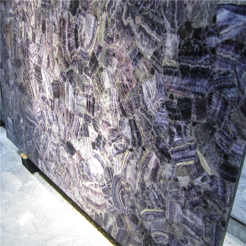 Fluorite Agate Slab