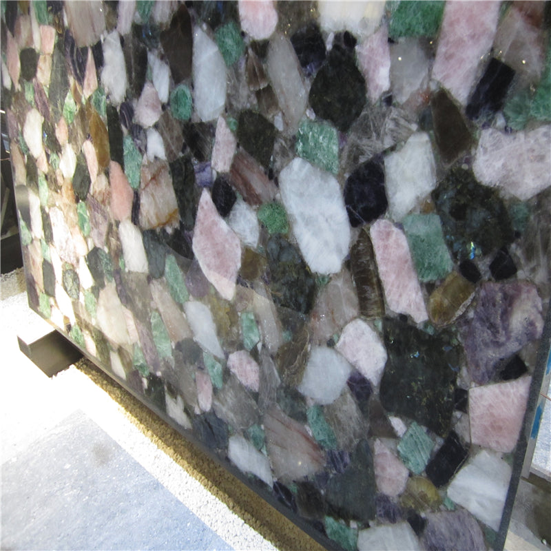 Multicolor Quartz Slab