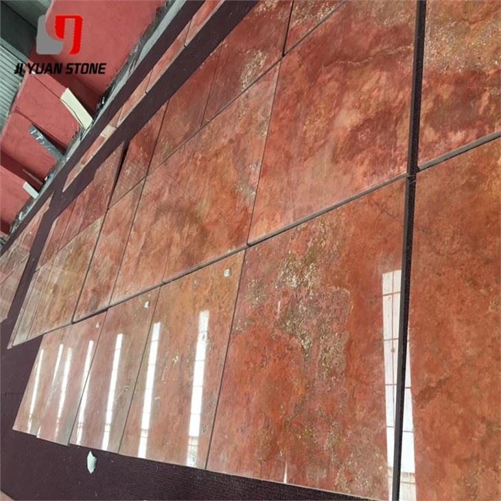 Red Travertine Marble
