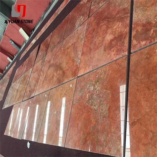 Red Travertine Pavers