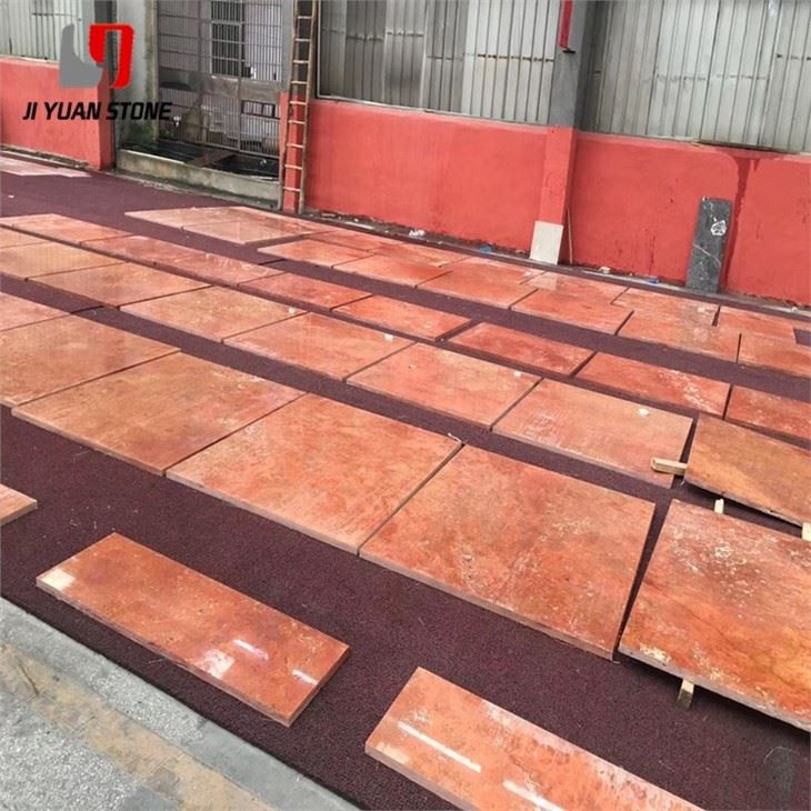 Red Travertine Marble