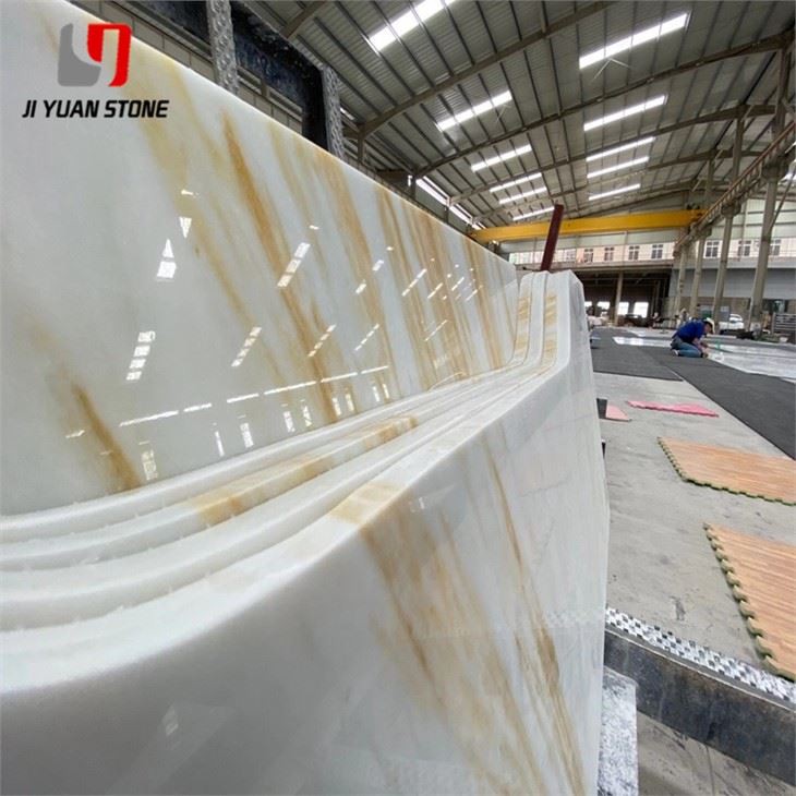 White And Gold Marble