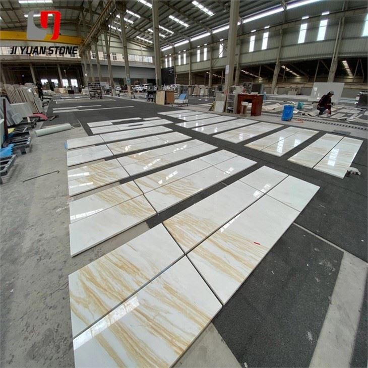 White And Gold Marble