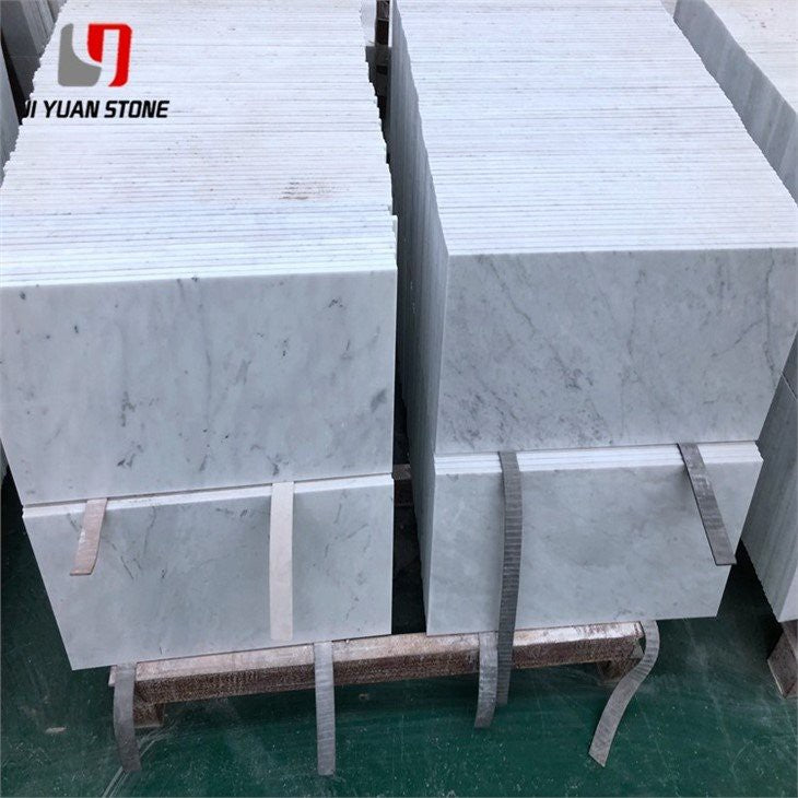 Azulejo de mármol blanco de Carrara