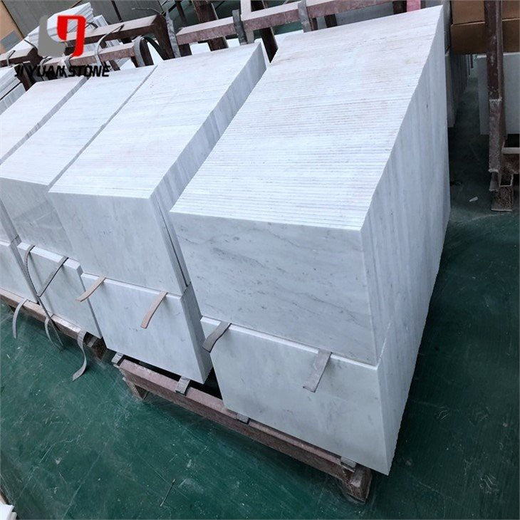 Azulejo de mármol blanco de Carrara