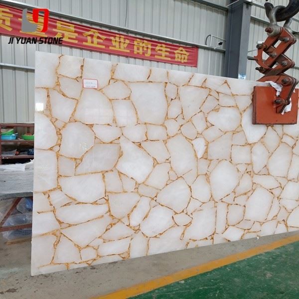 White Agate Tile