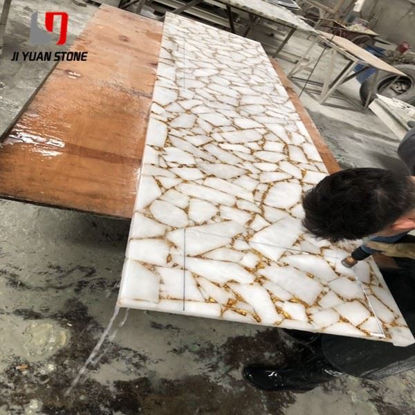 White Agate Tile