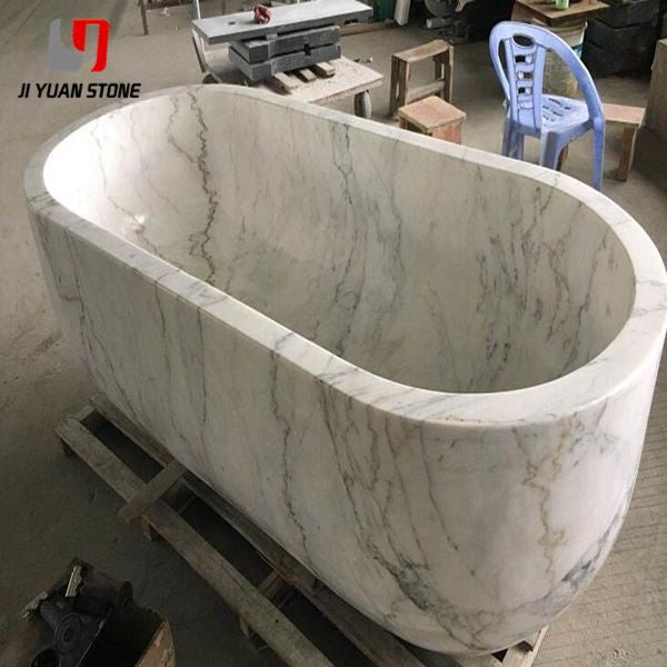 White Marble Bathtub