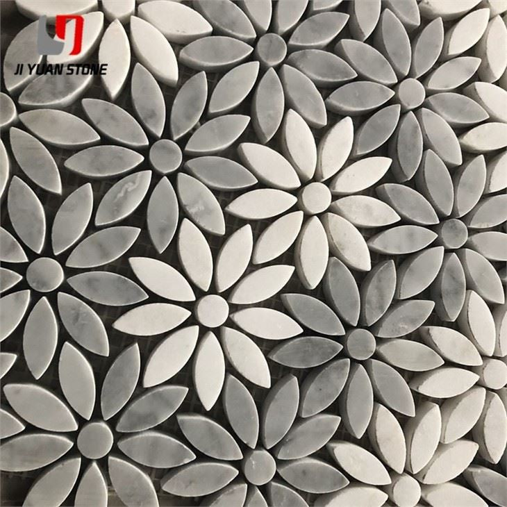 Marble Flower Mosaic Tile