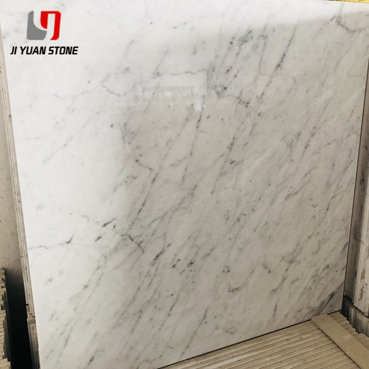 White Marble Tile Bathroom