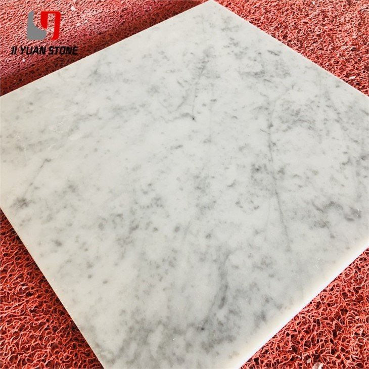 White Marble Tile Bathroom