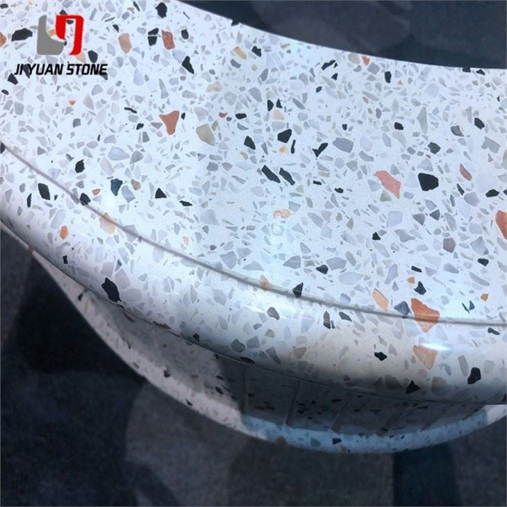 Encimera de hormigón de terrazo