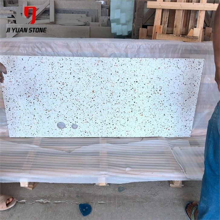 Encimera de hormigón de terrazo