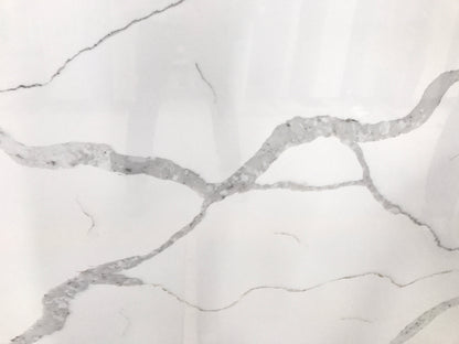 Engineered Calacatta White Quartz