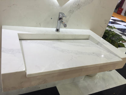 Pierre de quartz Calacatta