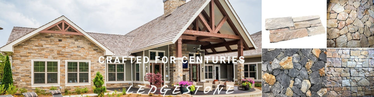 Ledgestone collection – stacked stone veneer panels