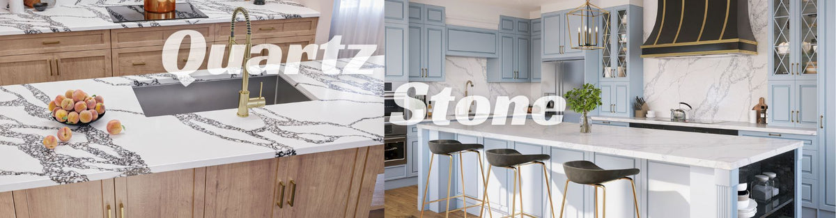 Quartz stone collection – engineered quartz slabs